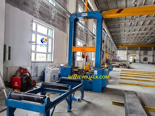 Машина для сборки двутавровых балок 17