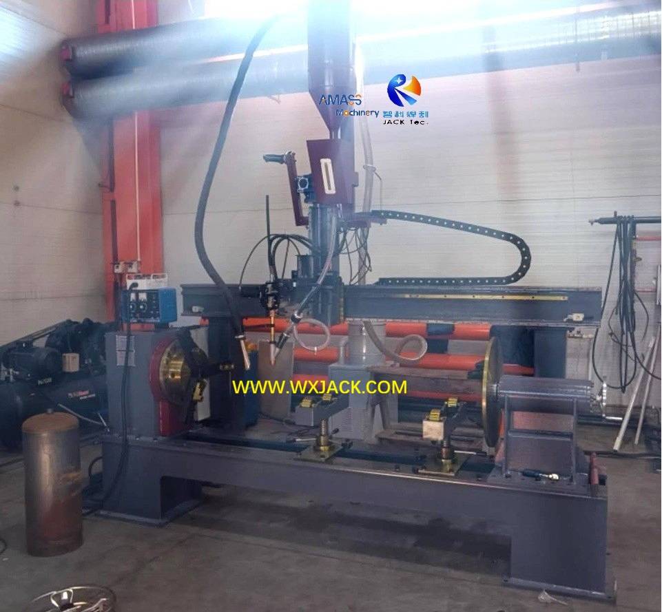 Balloon Balloon Внешнее продольное и кольцевое сварка шва машины