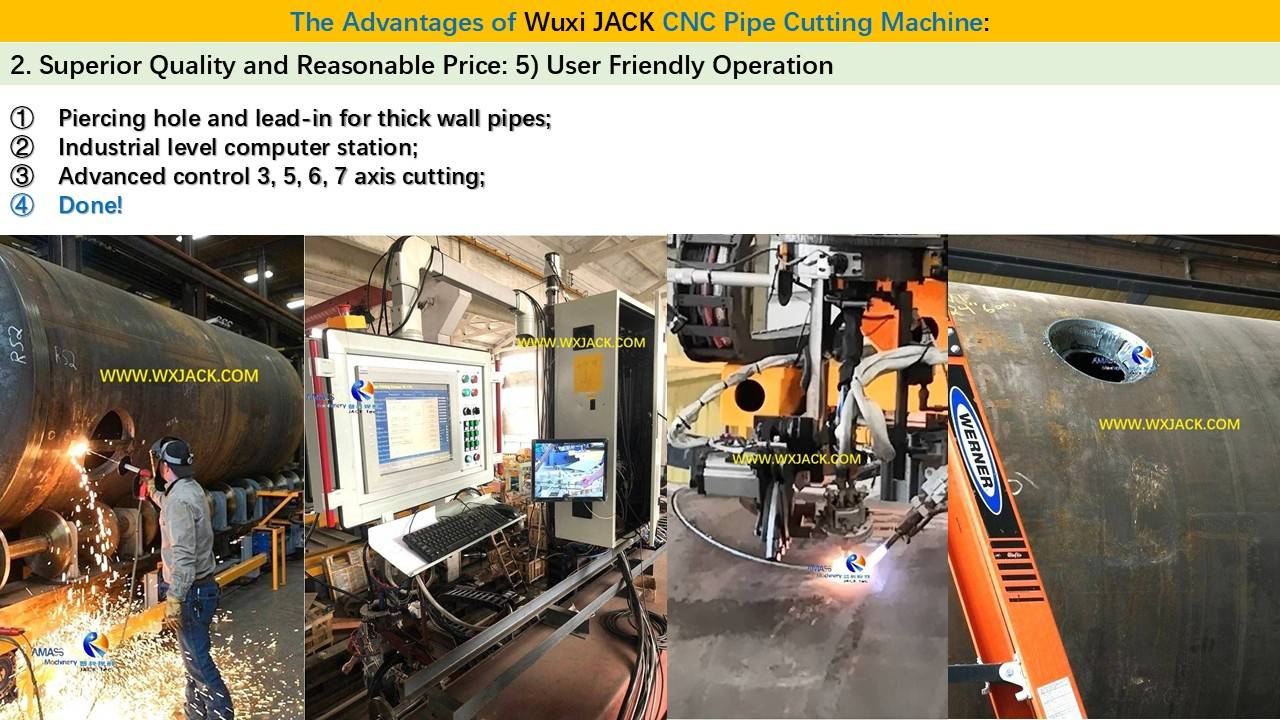 6. Станок для резки труб с ЧПУ