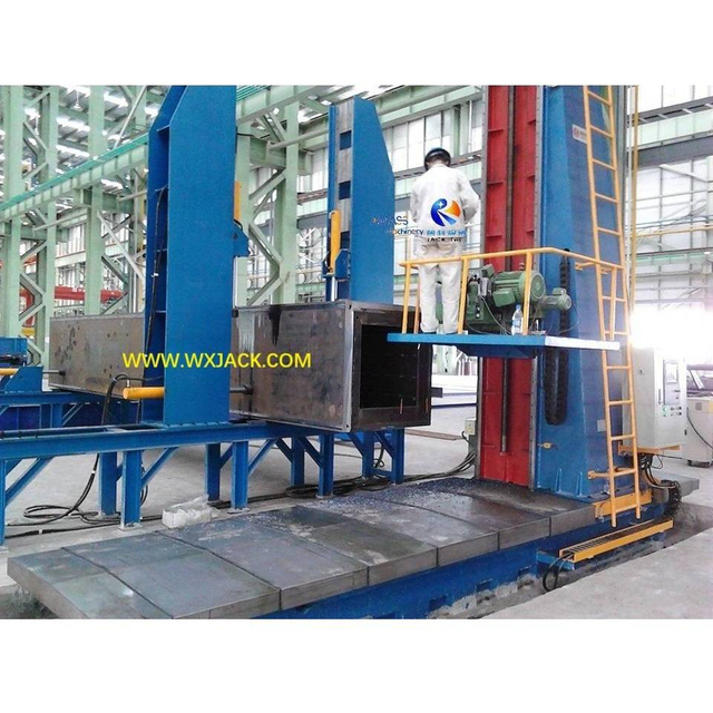 11 Фрезерный станок для торцевой поверхности двутавровой балки с ЧПУ 12