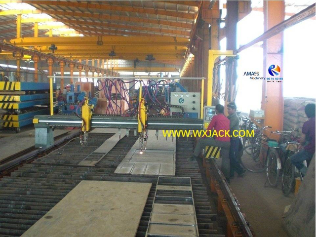 9 Станок газовой резки полос с ЧПУ 32