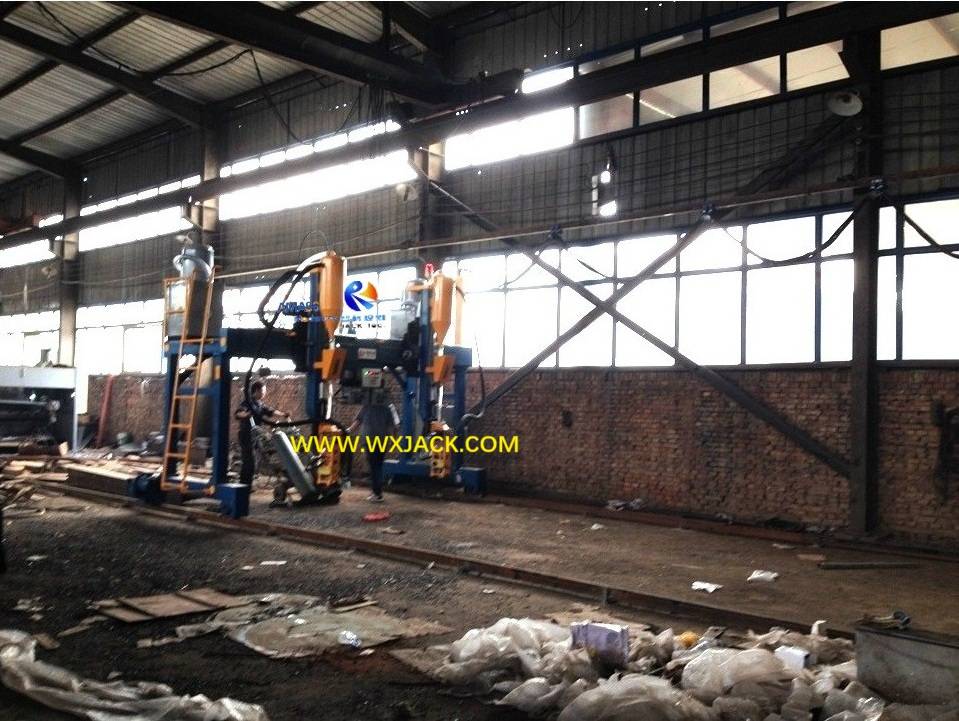 4M Rail Span LHA4Z Автоматический H Beam Gantry Welding Machine