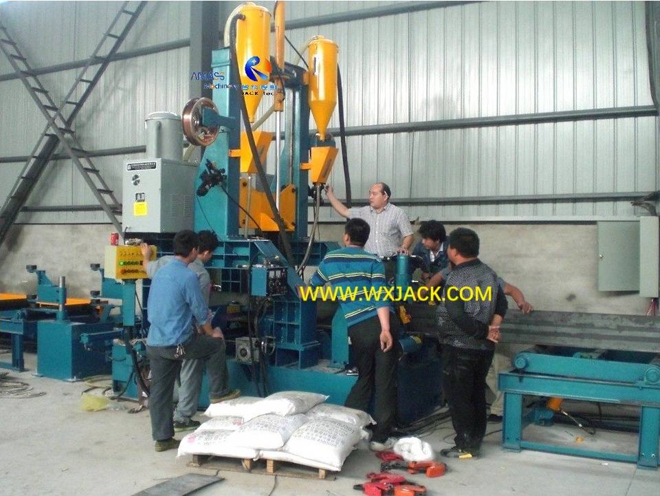 Автоматическая 3 в 1 пила H Beam Сварочная машина ZHJ8015