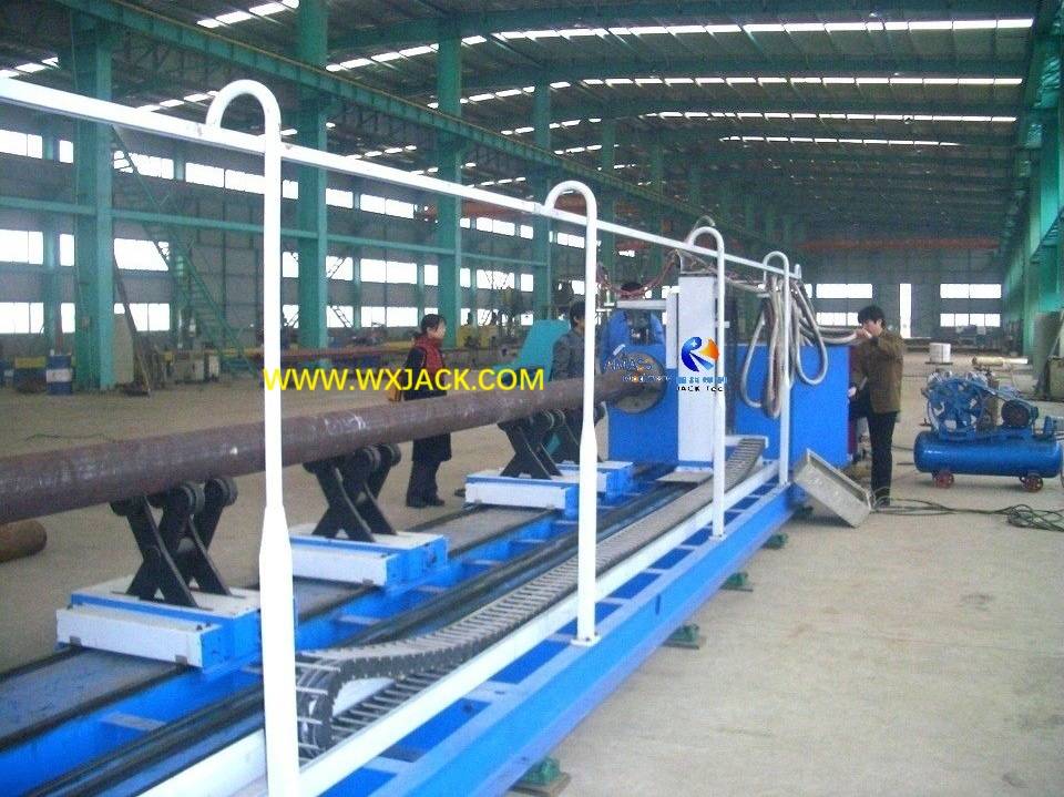 Основная конфигурация пламени и машина для резки труб в плазме