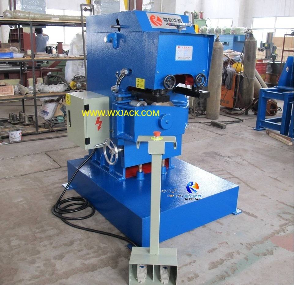 GD20 Colling Shear Shear Machine на маленькой металлической пластине