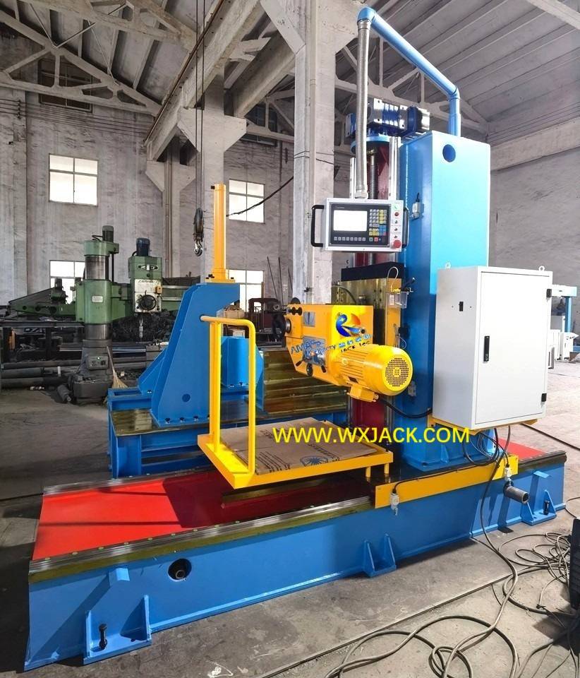 Модернизированная и отремонтированная CNC-DX0815 Стальная структура фланцевой фрезерной машины