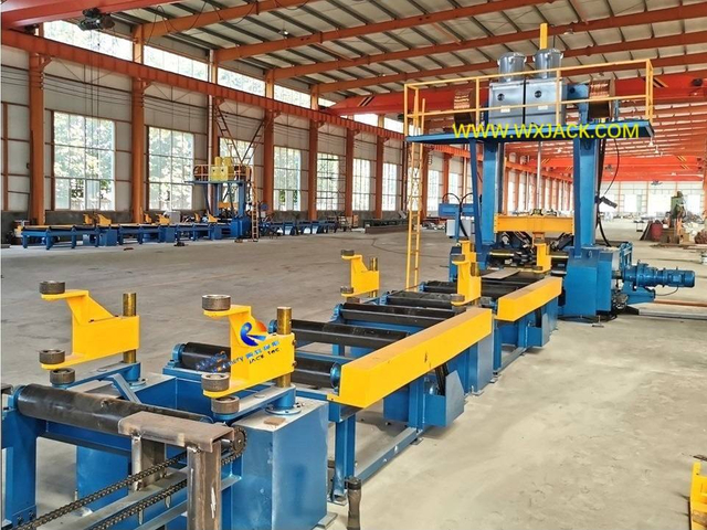 8 Сварочно-правильный станок для сборки двутавровой балки 3 в 1 50