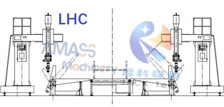 Рис. 1. Машина для сварки двутавровых балок LHC 2.