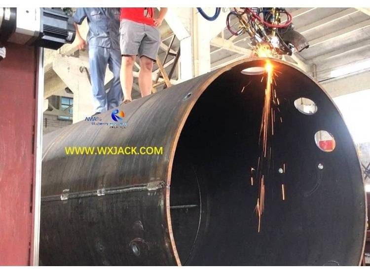 1 Large 7 Axis CNC Pipe Plasma Flame Cutting Machine 27