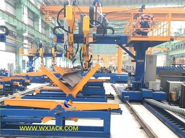 3 Стальная конструкция H Луч 180 &deg; Оборот на машине 4 10