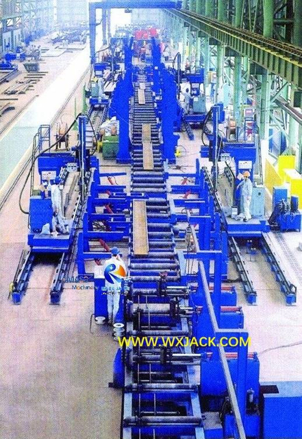 4 Автоматическая сварочная линия по производству двутавровых балок 22