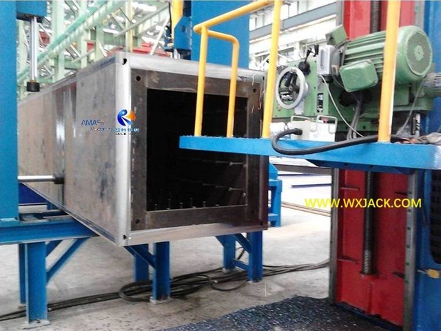 1 Фрезерный станок для торцевой поверхности балки H BOX со стальной конструкцией с ЧПУ 6